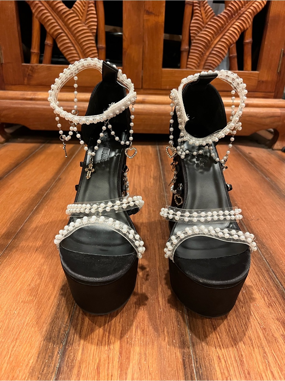Authentic DollsKill Resurrection Heels - Women’s Size 10